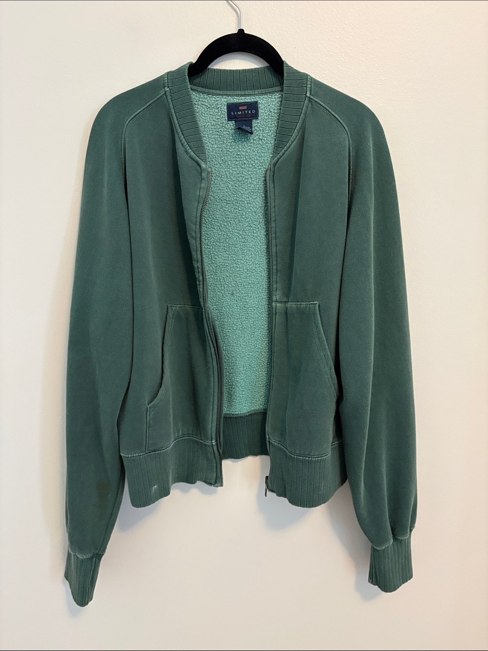 Vintage Limited America Green Sweatsgirt Jacket